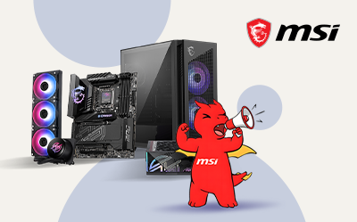 Zgarnij nawet 150€ na gry z MSI!