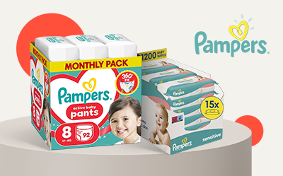 Zadbaj o komfort maluszka z Pampers